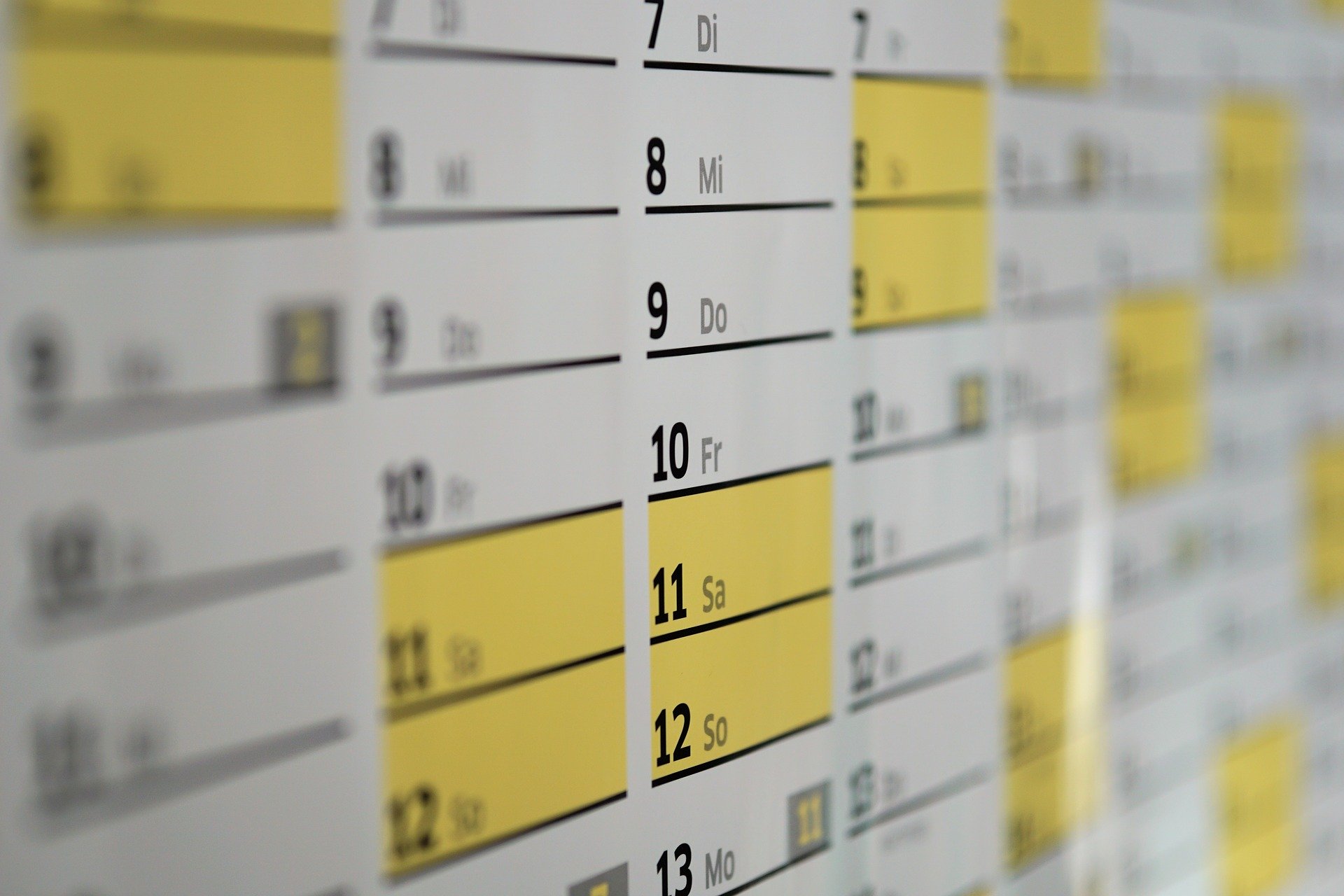 Image of wall planner